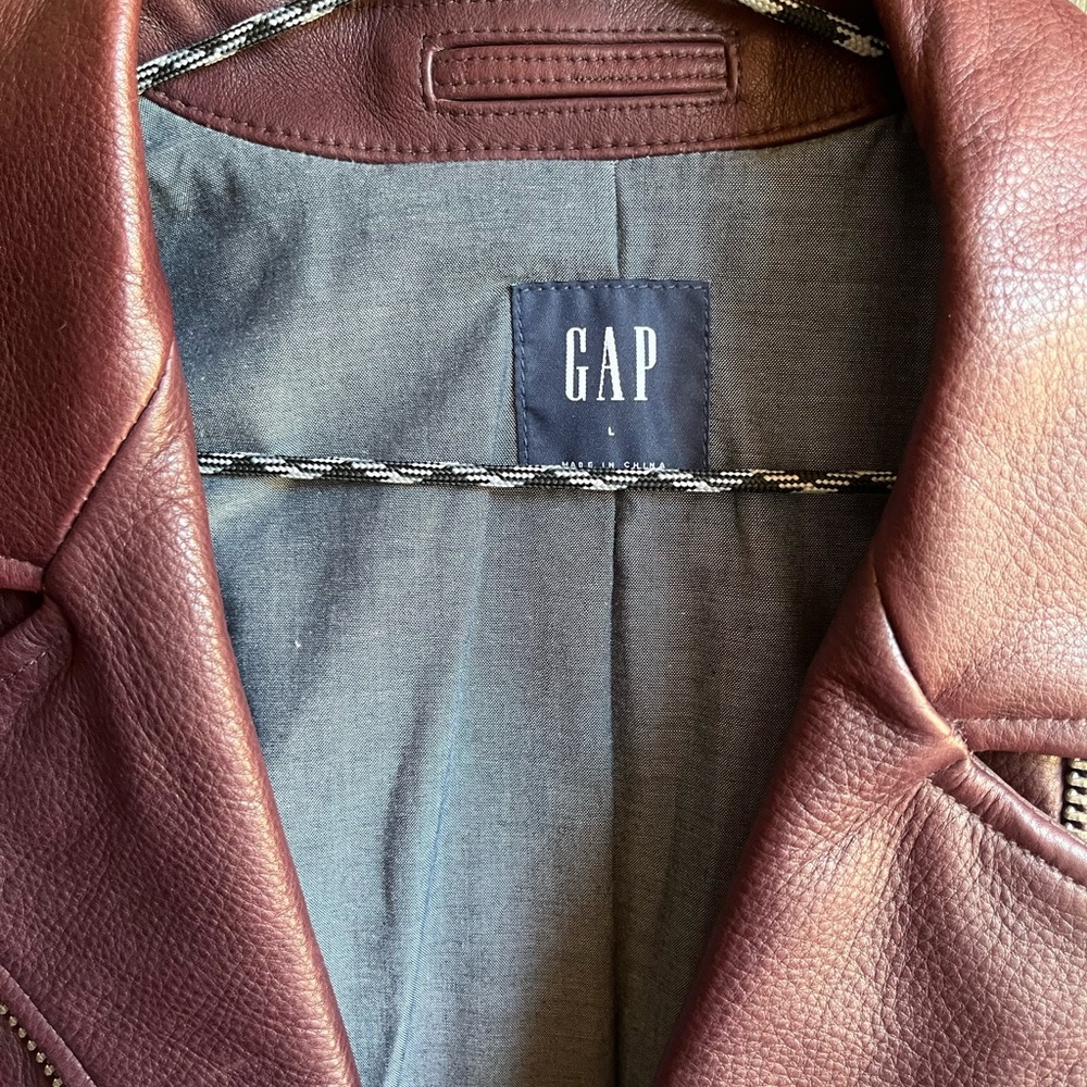 Gap Leather Jacket - image 2